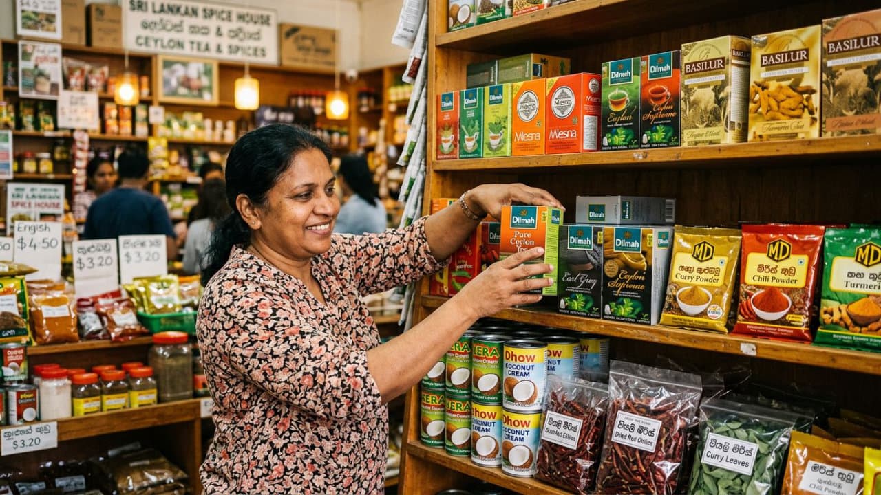 Sri Lankan Spices & Dry Foods