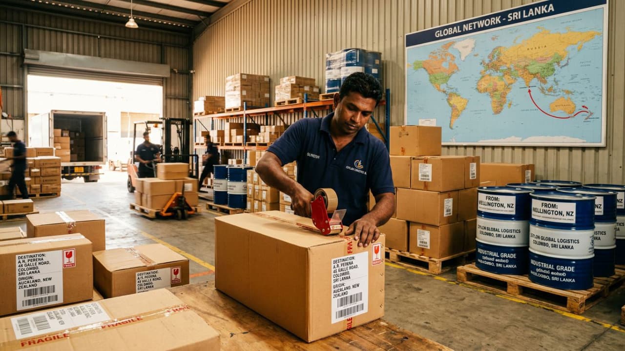 Freight & Cargo to Sri Lanka